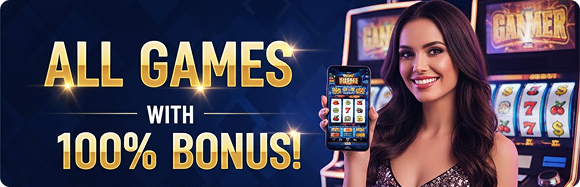 all games with 100% bonus